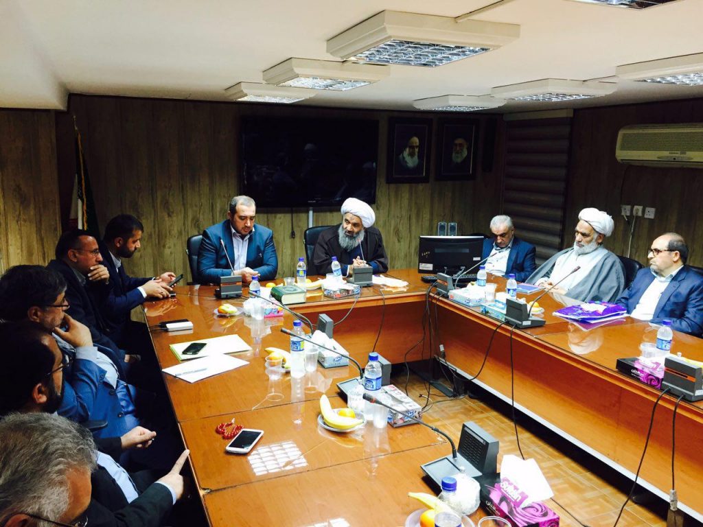 جلسه کارگروه های تخصصی دفتر آیت الله فرحانی-دانشگاه علوم پزشکی اهواز